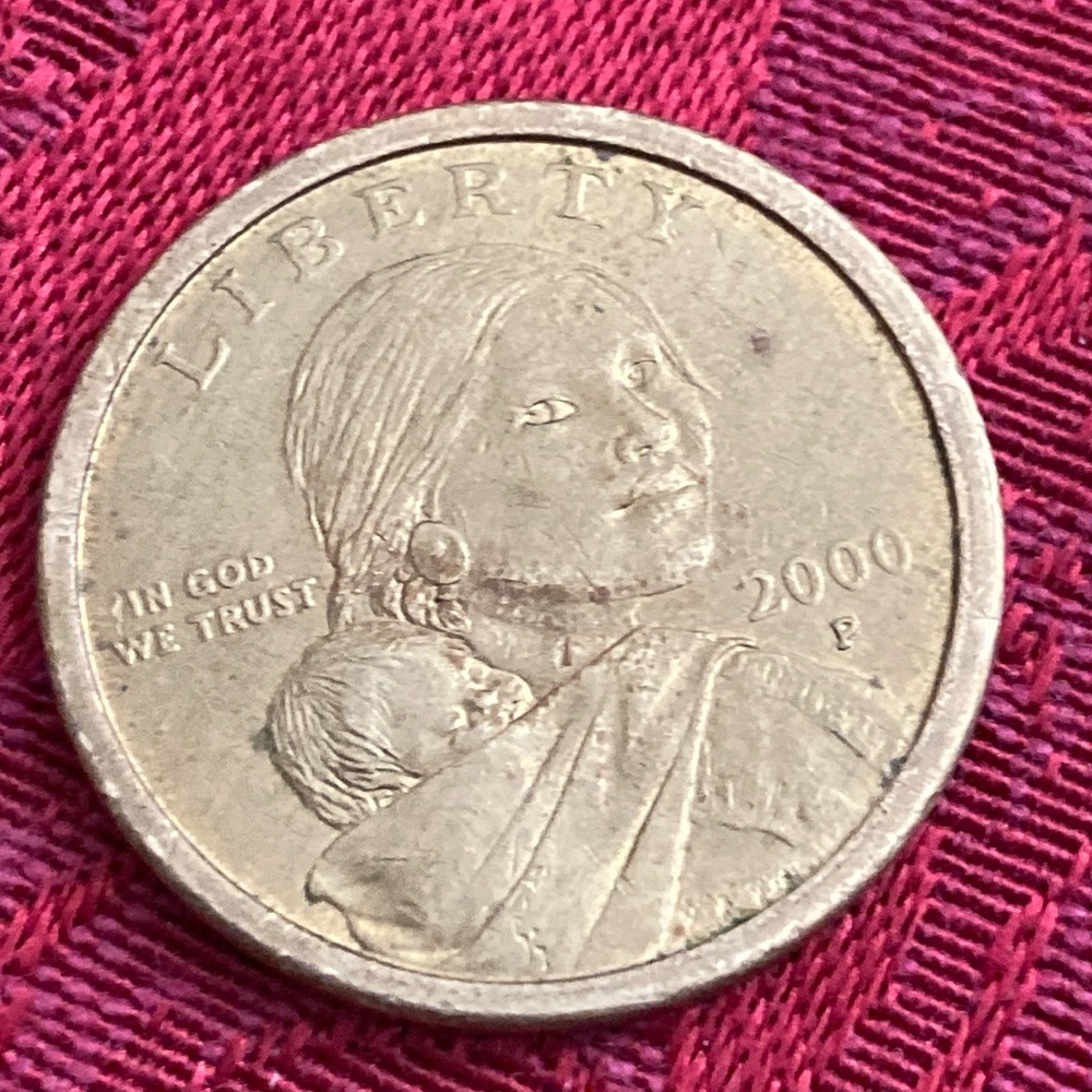 Vintage 2000 P Sacagewea One Dollar Coin